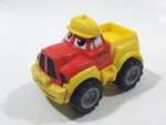 2000 Maisto Hasbro Tonka Lil Chuck & Friends Dump Truck Red and Yellow Die Cast Toy Car Vehicle