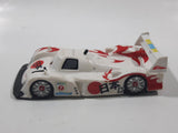 Disney Pixar Cars #7 World Grand Prix Shu Todoroki White Plastic Die Cast Toy Car Vehicle