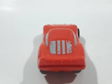 2008 Disney Pixar Cars Lightning McQueen Red Plastic Die Cast Toy Car Vehicle