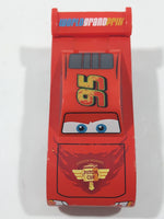 Disney Pixar Cars Lightning McQueen Red Wood Toy Car Vehicle