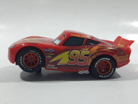 Disney Pixar Cars Carrera Lightning McQueen Red Toy Slot Car Vehicle - Busted Spoiler