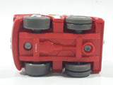 Disney Pixar Cars Tow Mater Tow Truck Fire Dept Red and White Die Cast Toy Car Vehicle M1697