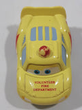 Disney Pixar Cars Volunteer Fire Department Yellow Die Cast Toy Car Vehicle M1897