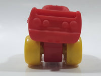 2006 Hasbro Tonka Lil Chuck & Friends #9 Red Plastic Die Cast Toy Car Vehicle