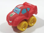 2006 Hasbro Tonka Lil Chuck & Friends #9 Red Plastic Die Cast Toy Car Vehicle