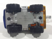 2000 Maisto Hasbro Tonka Lil Chuck & Friends Tow Truck Blue and Yellow Die Cast Toy Car Vehicle