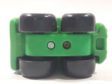 2009 Hasbro Tonka Lil Chuck & Friends Garbage Truck Green and Blue Plastic Toy Car Vehicle