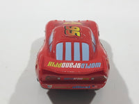 Mattel Disney Pixar Cars Lightning McQueen #95 Red Plastic Die Cast Toy Race Car Vehicle V3615