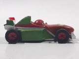 Disney Pixar Cars Francesco Beanoulli #1 Red Green White PVC Hard Rubber Toy Race Car Vehicle