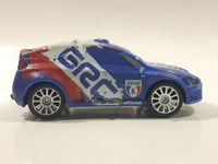 Disney Pixar Cars Raoul Caroule GRC France Blue White Red Die Cast Toy Car Vehicle - Missing Spoiler