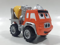 2000 Maisto Hasbro Tonka Lil Chuck & Friends Cement Mixing Truck Orange Grey Yellow Die Cast Toy Car Vehicle