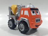 2000 Maisto Hasbro Tonka Lil Chuck & Friends Cement Mixing Truck Orange Grey Yellow Die Cast Toy Car Vehicle