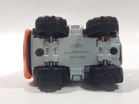 2000 Maisto Hasbro Tonka Lil Chuck & Friends Cement Mixing Truck Orange Grey Yellow Die Cast Toy Car Vehicle