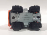 2000 Maisto Hasbro Tonka Lil Chuck & Friends Cement Mixing Truck Orange Grey Yellow Die Cast Toy Car Vehicle