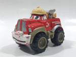 2000 Maisto Hasbro Tonka Lil Chuck & Friends Truck Red Grey and Yellow Die Cast Toy Car Vehicle