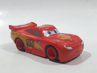 Disney Pixar Cars Lightning McQueen PVC Hard Rubber Toy Car Vehicle C-082B