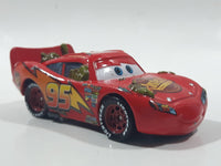 Mattel Disney Pixar Cars Lightning McQueen #95 Mud Patches Red Plastic Die Cast Toy Car Vehicle M2950