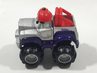 2001 Maisto Hasbro Tonka Lil Chuck & Friends Truck Grey Purple Red Die Cast Toy Car Vehicle