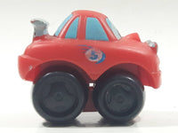 2008 Hasbro Tonka #5 Red Plastic Toy Car Vehicle