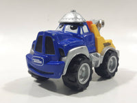 2000 Maisto Hasbro Tonka Lil Chuck & Friends Tow Truck Blue and Yellow Die Cast Toy Car Vehicle