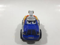 2000 Maisto Hasbro Tonka Lil Chuck & Friends Tow Truck Blue and Yellow Die Cast Toy Car Vehicle