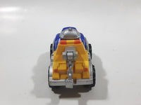 2000 Maisto Hasbro Tonka Lil Chuck & Friends Tow Truck Blue and Yellow Die Cast Toy Car Vehicle