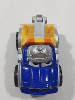 2000 Maisto Hasbro Tonka Lil Chuck & Friends Tow Truck Blue and Yellow Die Cast Toy Car Vehicle