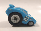 Disney Pixar Cars Dinoco #43 Petty Blue with Huge Slicks Die Cast Toy Drag Racing Car Vehicle BFL98