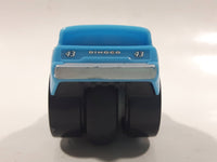 Disney Pixar Cars Dinoco #43 Petty Blue with Huge Slicks Die Cast Toy Drag Racing Car Vehicle BFL98