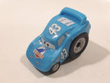 Disney Pixar Cars Dinoco #43 Petty Blue with Huge Slicks Die Cast Toy Drag Racing Car Vehicle BFL98