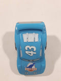 Disney Pixar Cars Dinoco #43 Petty Blue with Huge Slicks Die Cast Toy Drag Racing Car Vehicle BFL98