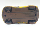 Disney Pixar Cars Yellow 4" Long Die Cast Toy Car Vehicle