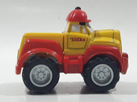 2000 Maisto Hasbro Tonka Lil Chuck & Friends Truck Yellow Die Cast Toy Car Vehicle