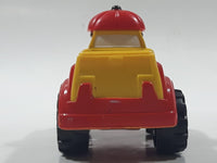 2000 Maisto Hasbro Tonka Lil Chuck & Friends Truck Yellow Die Cast Toy Car Vehicle