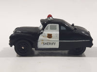Disney Pixar Cars '49 Merc Police Sheriff Cop Car Black and White Plastic Toy Car Vehicle