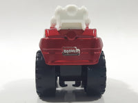 2011 Hasbro Tonka Lil Chuck & Friends Boomer Fire Truck Dark Red Die Cast Toy Car Vehicle
