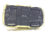 Disney Pixar Cars Fiat 500 Yellow Die Cast Toy Car Vehicle