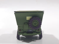 Disney Pixar 41 WW2 Jeep USA 984673 Army Green Die Cast Toy Car Vehicle