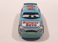 Disney Pixar Cars Bumper Save #90 Light Blue Die Cast Toy Race Car Vehicle DXV58