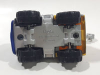 2000 Maisto Hasbro Tonka Lil Chuck & Friends Tow Truck Blue and Yellow Die Cast Toy Car Vehicle