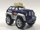 2000 Maisto Hasbro Tonka Lil Chuck & Friends Sheriff Police Cop Car Dark Blue Die Cast Toy Car Vehicle