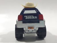 2000 Maisto Hasbro Tonka Lil Chuck & Friends Sheriff Police Cop Car Dark Blue Die Cast Toy Car Vehicle