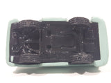 Disney Pixar Cars Light Blue Green Car with Roof Rack Mini PVC Hard Rubber Toy Car Vehicle