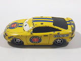 Disney Pixar Cars Piston Cup Official Pace Car Yellow Die Cast Toy Car Vehicle Missing Roof Lights
