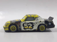 Disney Pixar Cars Leak Less Adult Drip Pans #52 Yellow White Black Die Cast Toy Car Vehicle