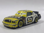 Disney Pixar Cars Leak Less Adult Drip Pans #52 Yellow White Black Die Cast Toy Car Vehicle