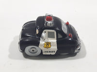Disney Pixar Cars '49 Merc Police Sheriff Cop Car Black and White Plastic Toy Car Vehicle