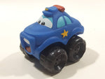 2008 Hasbro Tonka Lil Chuck & Friends Police Cop Car Blue Plastic Toy Car Vehicle