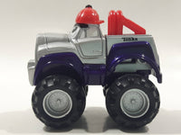 2001 Maisto Hasbro Tonka Lil Chuck & Friends Truck Grey Purple Red Die Cast Toy Car Vehicle