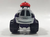 2001 Maisto Hasbro Tonka Lil Chuck & Friends Truck Grey Purple Red Die Cast Toy Car Vehicle